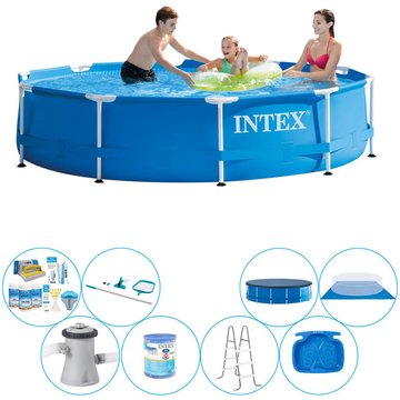 Intex Piscine - Pack Piscine Metal Frame Ronde 305x76 cm - Offre