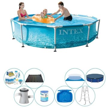 Piscine Intex Super Deal Cadre Métallique Ronde Plage 305x76 cm - Prix compétitif, livraison rapide!
