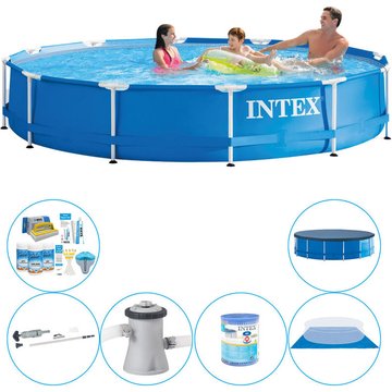 Intex Piscine Metal Frame - Deal Deluxe - 305 x 76 cm