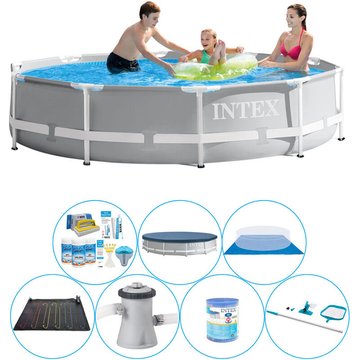 Intex Piscine - Prism Frame Ronde 305x76 cm - Pack de piscine - maintenant plus abordable