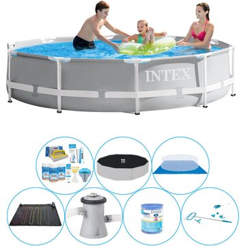 Intex Piscine Prism Frame Ronde 305x76 cm - Ensemble de piscine tout en 1 - à offrir