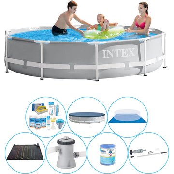 Offre de piscine Intex Prism Frame Ronde 305x76 cm - Prix compétitif, livraison rapide !
