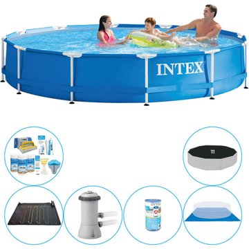 Piscine Intex Metal Frame Ronde 366x76 cm - Deal de la piscine intelligente - Prix compétitif, livraison rapide!