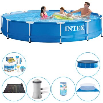 Intex Piscine Metal Frame Super Deal - 366x76 cm - Prix compétitif, livraison rapide!
