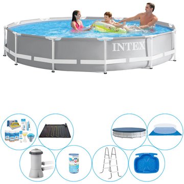 Intex Piscine Prism Frame Ronde 366x76 cm