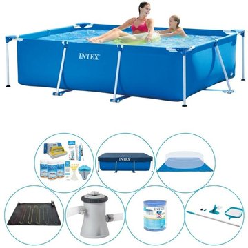 Intex Piscine Frame Pool Super Deal - 220 x 150 x 60 cm - Bleu