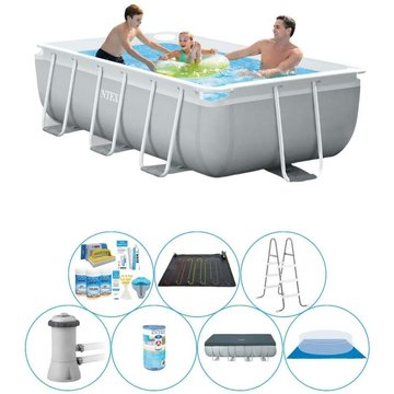 Intex Piscine - Prism Frame - Deal Deluxe - 300x175x80 cm - Gris