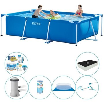 Piscine Rectangulaire Intex Frame Pool 300x200x75 cm - Ensemble de piscine combinée - à offrir