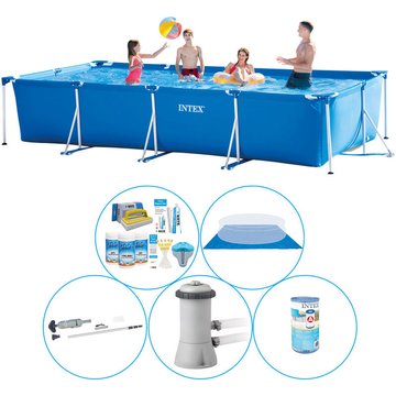 Piscine Intex avec accessoires - 6 pièces Piscine Ronde Intex Frame 450x220x84 cm - offre
