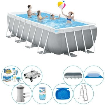 Intex Piscine Bundle Prism Frame 488x244x107 cm - maintenant plus abordable