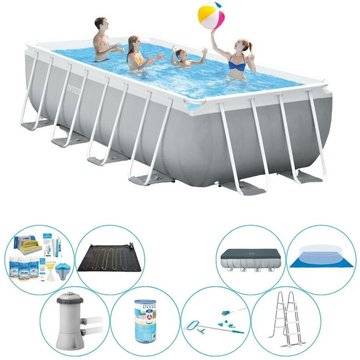 Intex Piscine Prism Frame - 488x244x107 cm - Set d'avantages - Offre - Intex