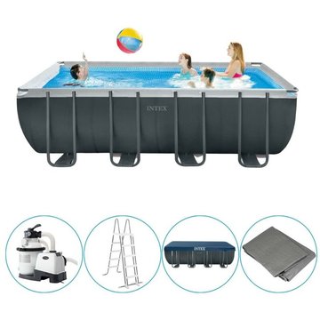 Piscine tubulaire Intex rectangulaire 549x274x132 cm - Accessoires inclus