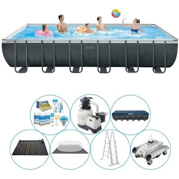 Ultra xtr Frame Piscine - 732x366x132 cm - Set d'avantage - maintenant plus abordable - Intex