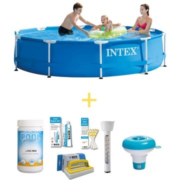 Piscine tubulaire Intex ronde 305x76 cm - Intex Piscine Metal Frame Pool - OFFRE