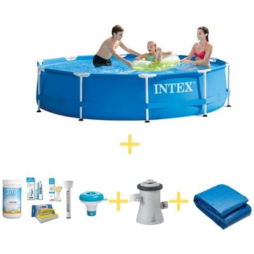 Piscine tubulaire ronde Intex 305x76 cm - Metal Frame Pool