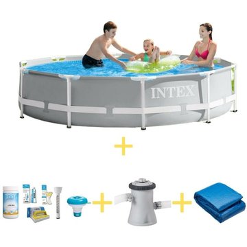 Piscine tubulaire Intex ronde 305x76 cm - Prism Frame Pool - maintenant plus abordable