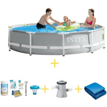 Piscine tubulaire ronde Intex Piscine 305x76 cm - Prism Frame Pool