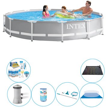 Pack de piscine Intex Piscine - 7 pièces Prism Frame Ronde 366x76 cm - offrir