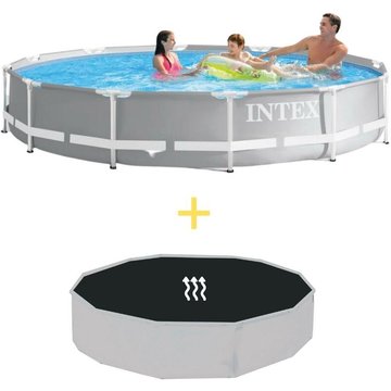 Piscine tubulaire ronde Intex 366x76 cm - Prism Frame Pool - Intex Piscine