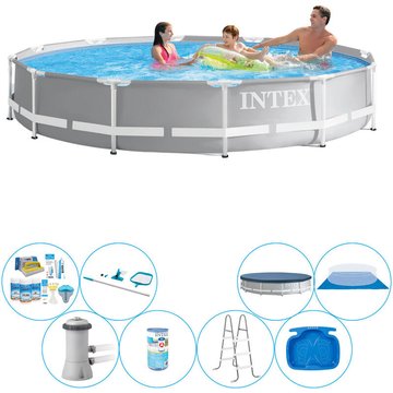Intex Piscine Prism Frame - Deal Deluxe - 366 x 76 cm - Offrir