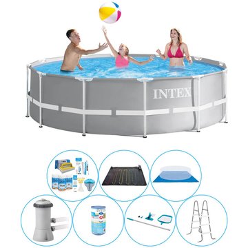 Pack de piscine Intex Prism Frame Ronde 7 pièces 366x99 cm - à offrir
