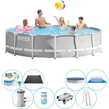 Piscine Intex Prism Frame Ronde avec accessoires 427x107 cm