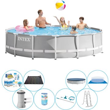 Pack Intex Piscine Prism Frame Ronde 427x107 cm - Prix compétitif, livraison rapide!
