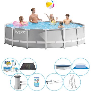 Deal de piscine Intex Piscine Prism Frame Ronde 427x107 cm - Prix compétitif, livraison rapide !