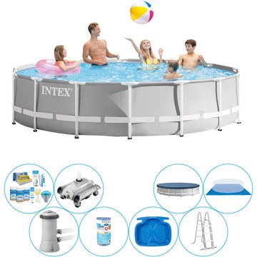 Intex Piscine Prism Frame Ronde 427x107 cm