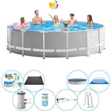 Offre piscine Intex Prism Frame Ronde 457x122 cm - Intex Piscine maintenant plus abordable
