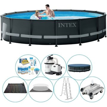 Piscine Intex Ultra XTR Frame ronde 488x122 cm avec accessoires - maintenant plus abordable