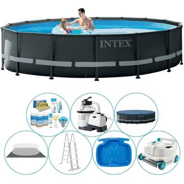 Intex Piscine Ultra XTR Frame Ronde Tout-en-Un 488x122 cm - Maintenant plus abordable