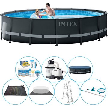 Pack de piscine Intex Ultra XTR Frame ronde 488x122 cm - Intex Piscine offrir