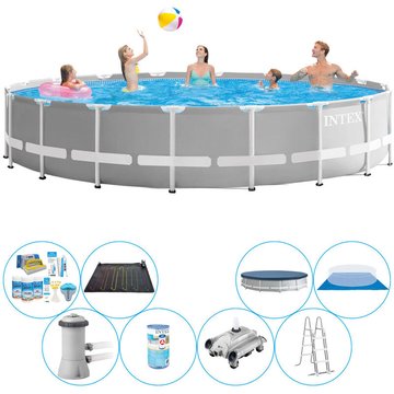 Piscine Intex Prism Frame Ronde avec accessoires 549x122 cm