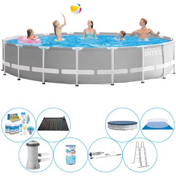 Intex Piscine Prism Frame Ronde 549x122 cm - Deal compétitif, livraison rapide!