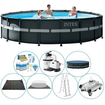 Piscine Intex avec accessoires Ultra XTR Frame Ronde 549x132 cm - Intex Piscine
