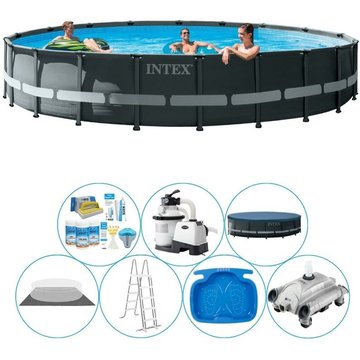 Intex Piscine Ultra XTR Frame Ronde 610x122 cm - Prix compétitif, livraison rapide !