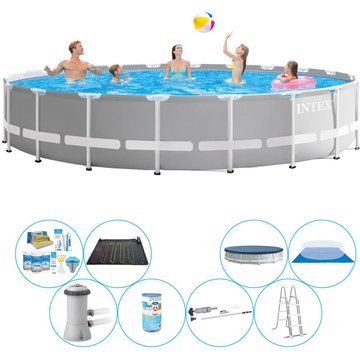 Intex Piscine Prism Frame Ronde 610x132 cm - Prix compétitif, livraison rapide !