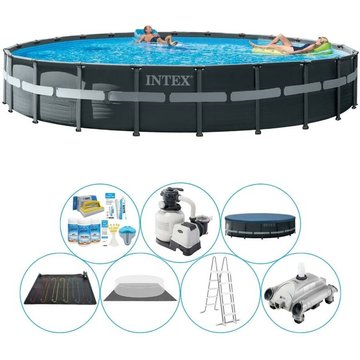 Piscine Intex Ultra XTR Frame ronde 732x132 cm avec accessoires - maintenant plus abordable