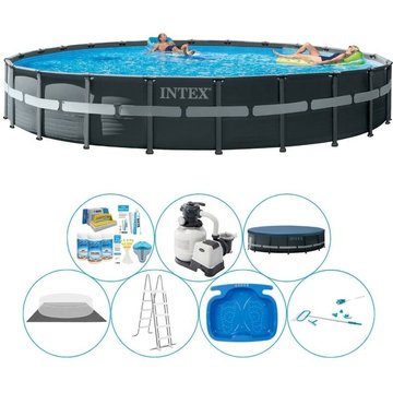 Piscine Intex Ultra XTR Frame Ronde 732x132 cm avec accessoires