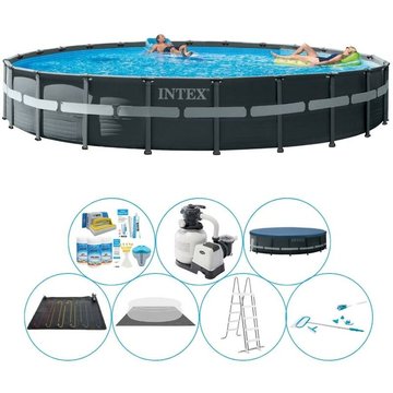 Intex Piscine - Set de piscine Ultra XTR Frame ronde 732x132 cm