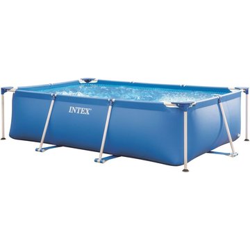 Piscine tubulaire rectangulaire Intex Frame - L. 300 x H. 75 cm - 300 x 200 x 75 - Bleu