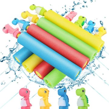 Perlerare - Pistolets à Eau pour Enfants, 8 pcs Pistolet à Eau en Mousse, Jouets Aquatique pour Enfants Piscine Plage Jardin Extérieur