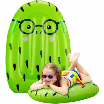 Planche Flottante en PVC WAHAISON, Bouée d'Entraînement de Natation Mixte avec 2 Poignées Motif Mignon pour Débutants, Enfants, Adultes, Planche de Surf Gonflable pour Piscine