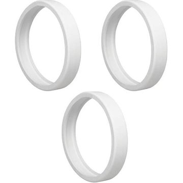 Elle - Pneus de piscine de rechange en composé souple 3 pièces compatibles avec les robots Polaris 180, 280, 360, 380