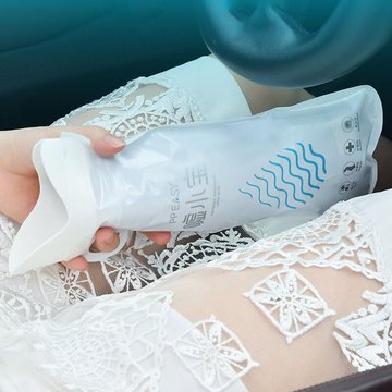 Poche d&39urine d&39urgence Portable de 700ml pour voiture, Mini-toilette Mobile, pratique à utiliser en extérieur,1pcs