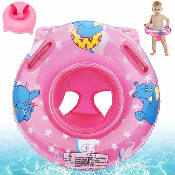 Poignée pour bébé anneau de natation anneau sous les bras anneau de siège d'éléphant anneau flottant bateau pour enfants 50CM (anneau de siège