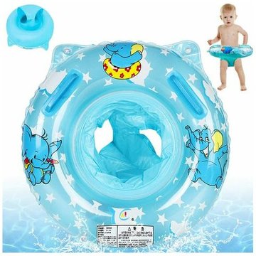 Poignée pour bébé anneau de natation anneau sous les bras anneau de siège d'éléphant anneau flottant bateau pour enfants 50CM (anneau de siège