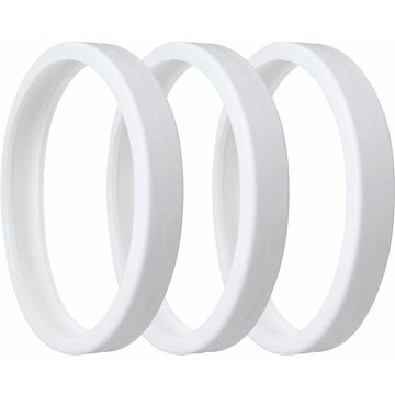 Polaris 280 Pneus de Rechange de Piscine, 3 pièces Adaptables Gomme Tendre pour Robot Polaris 180, 280, 360,380, C10, C-10