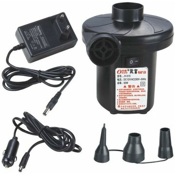 Pompe à air électrique basse pression TUMALAGIA pour piscine gonflable, lit d'invités, matelas gonflable, canapé, bouée avec 3